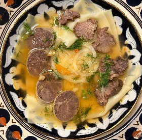 Беш. Баранина