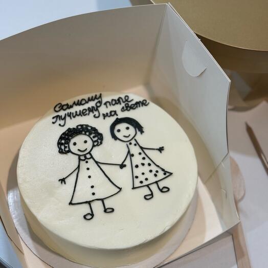 Бенто- торт для папы