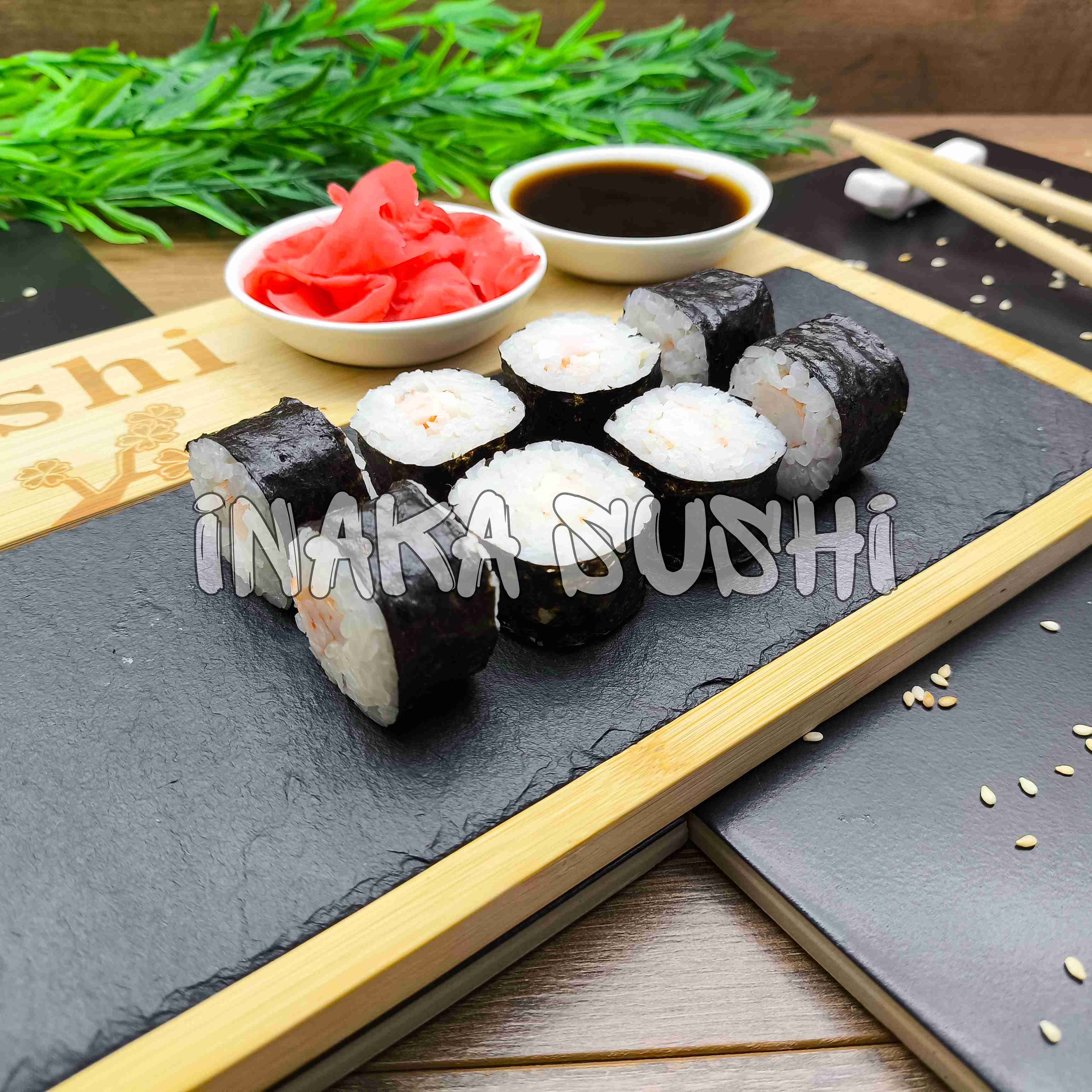 Мини с креветкой