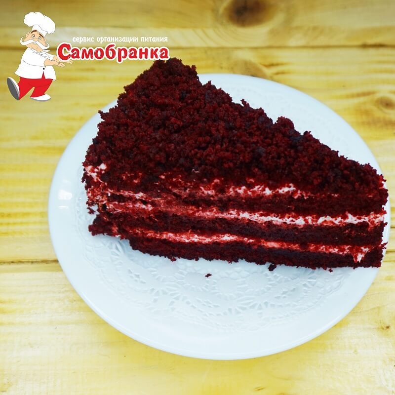Торт Красный бархат 1шт.