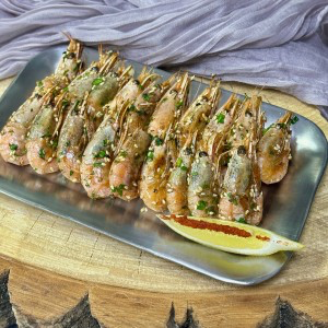 Креветки жареные