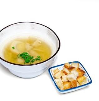 Куриный с лапшой и яйцом