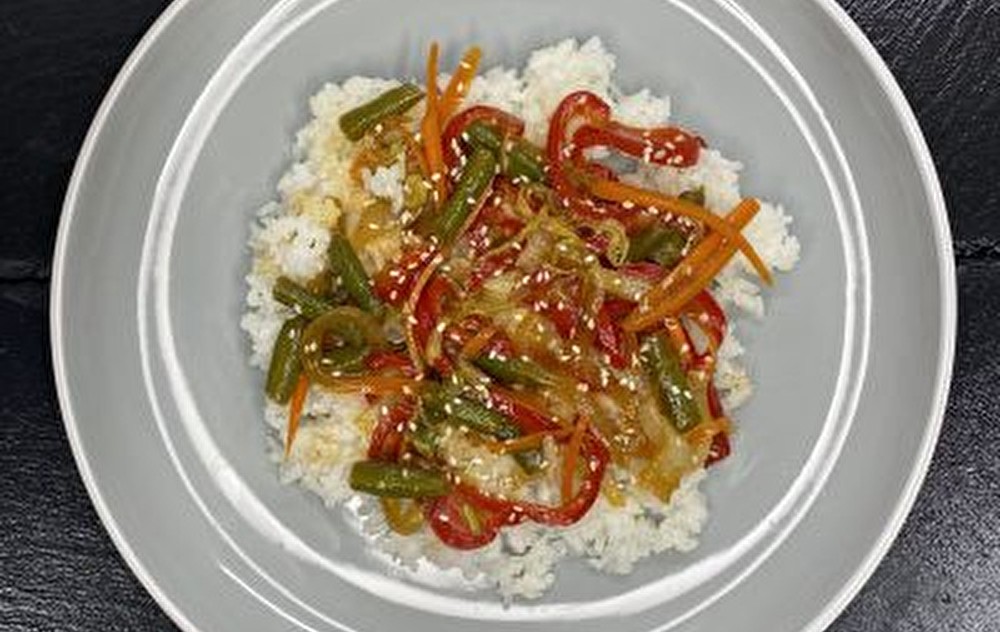 Рис с овощами