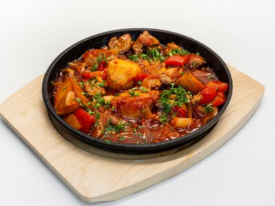 Горячая сковородка Свинина