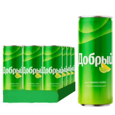 Добрый лимон-лайм 0,33 л
