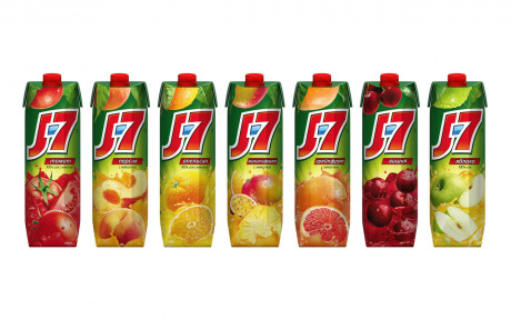 Сок J7 в ассортименте 0,97 л
