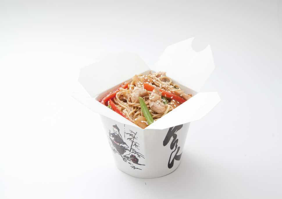 Wok \харусаме стеклянная со свининой