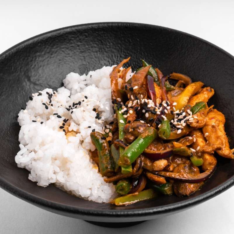 Кари с курицей