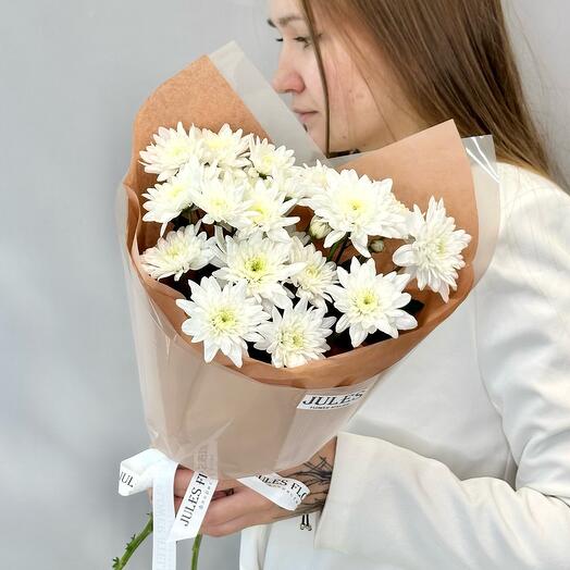 «Профитроль» букет из хризантемы