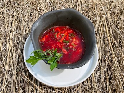 Борщ с говядиной