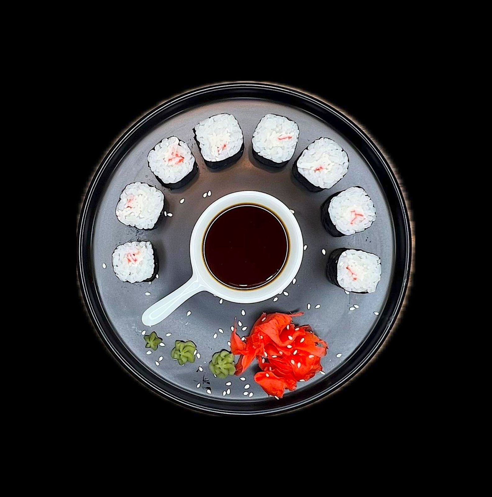 Ролл с крабом