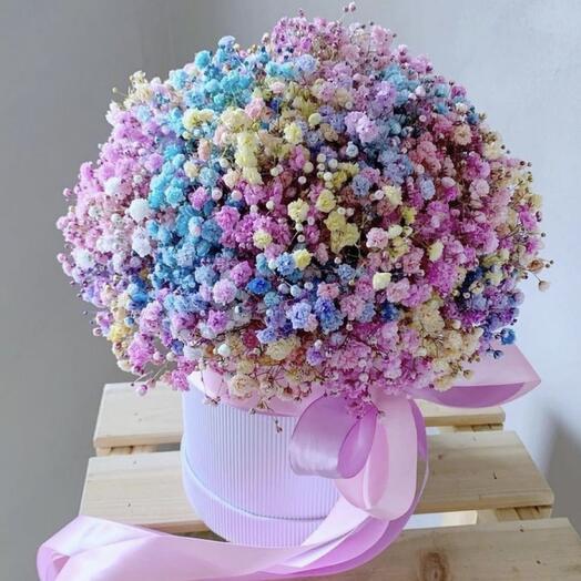 Цветы в коробке