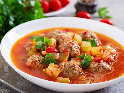 Фрикадельки по кавказки