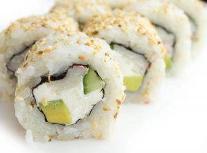 Калифорния гома масаго ролл