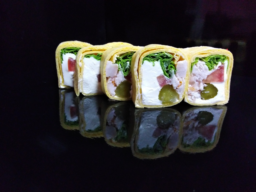 Тортилья с курицей