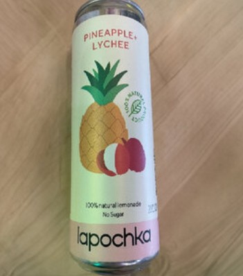 Лимонад Lapochka Ананас-личи 0,33