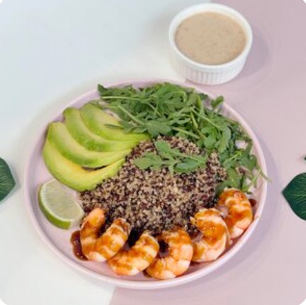 Завтрак с креветками