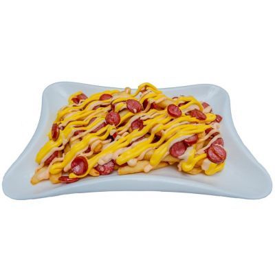 Фри с колбаской охотничьей