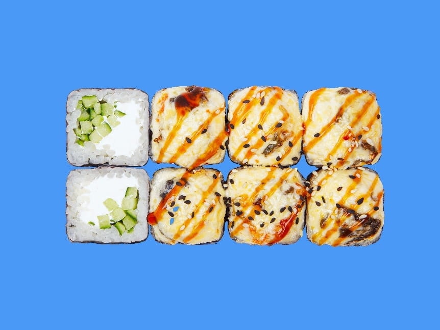 Запечёный угорь