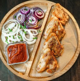 Шашлык из куриных крылышек