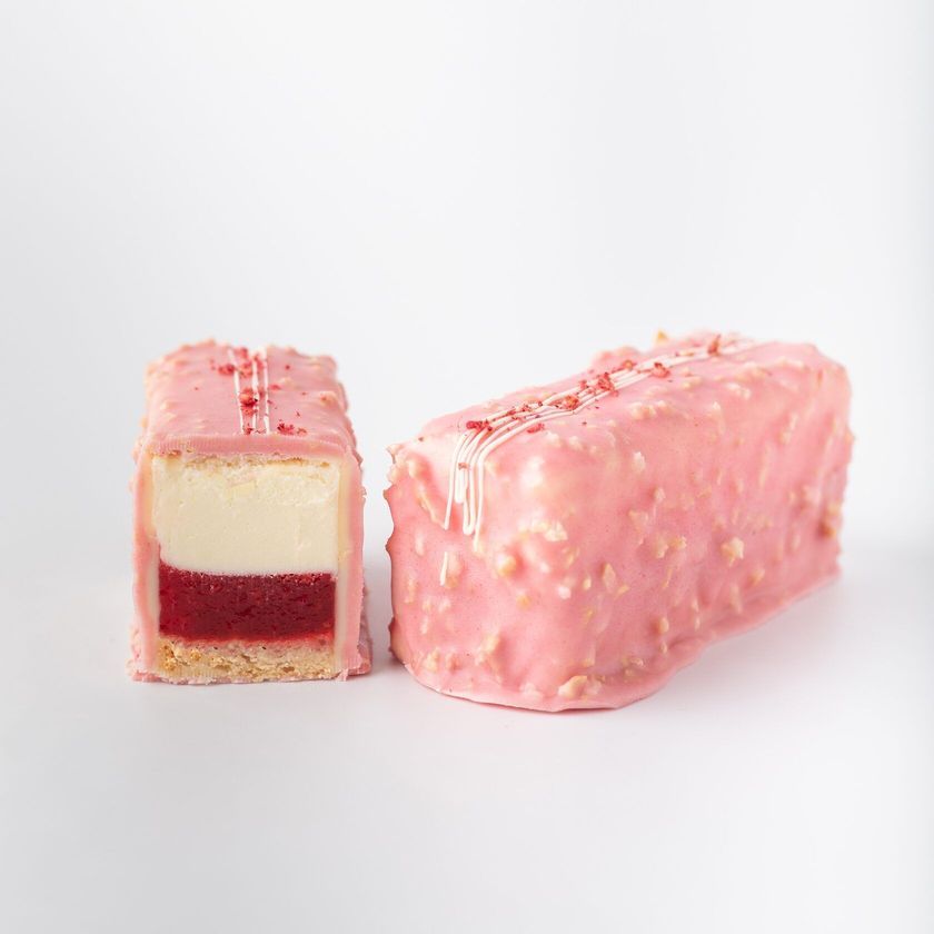 Пирожное «Клубника-пломбир»