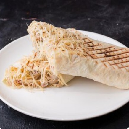 Шаурма сырная со свининой