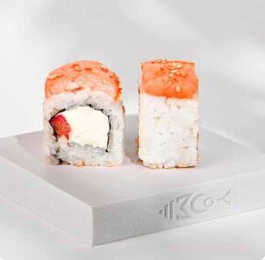 Филадельфия Light с томатом запеченная