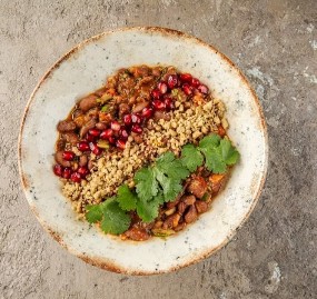 Лобио с грецким орехом / Lobio with walnuts