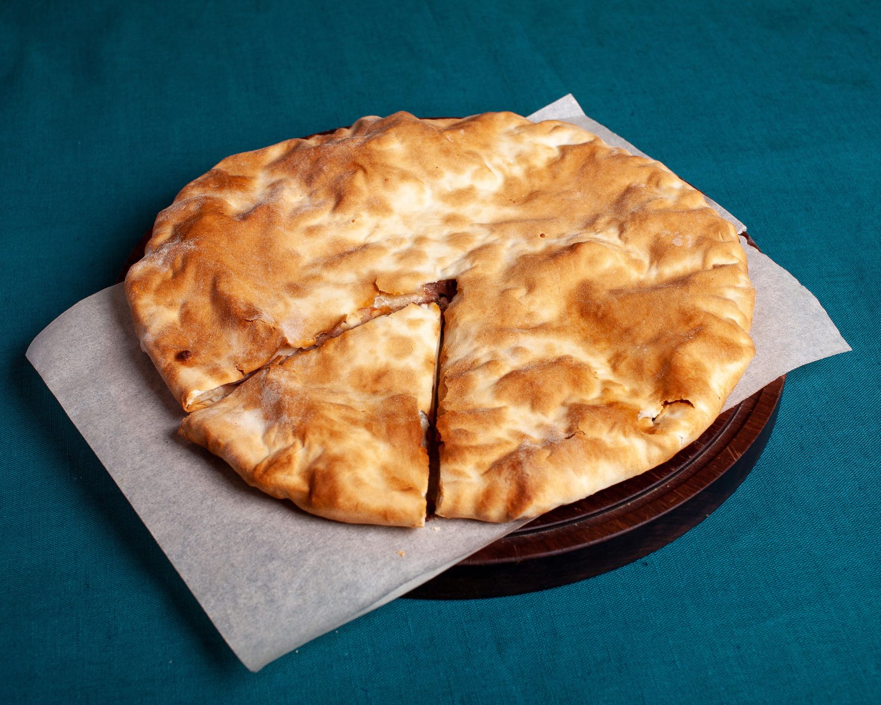 Осетинский пирог: С фасолью