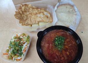 №11 Обед первое+второе+салат