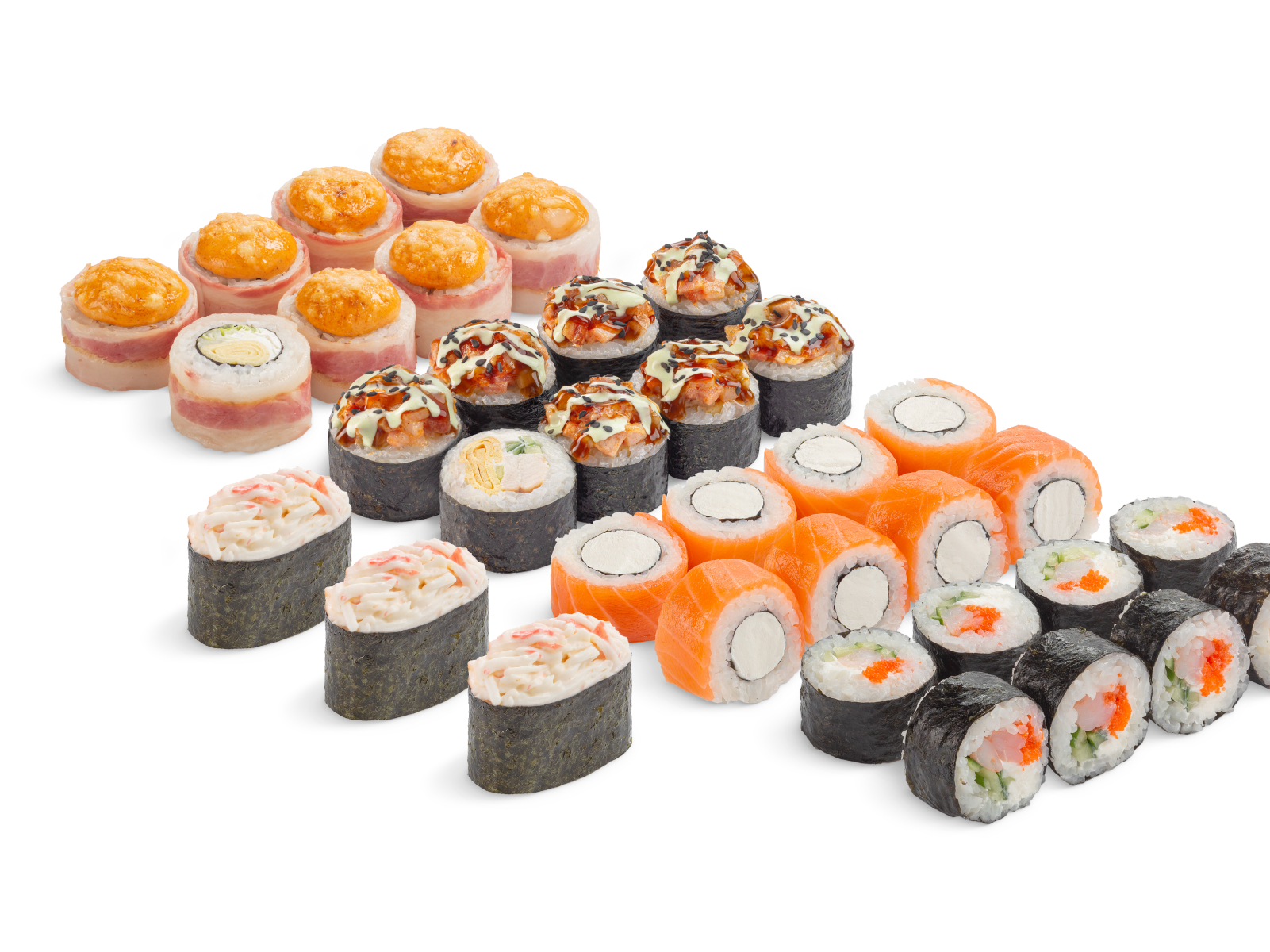 Сет Ронин с белым соусом