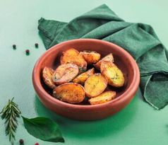 Обж.мини-картофель с чесноком и зеленью