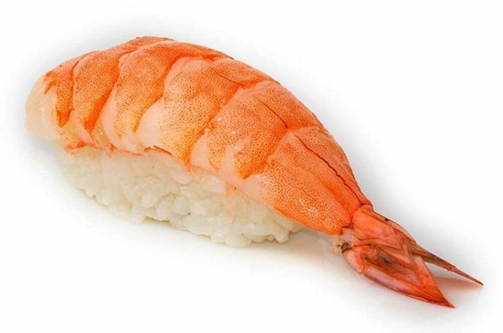 Суши с креветкой