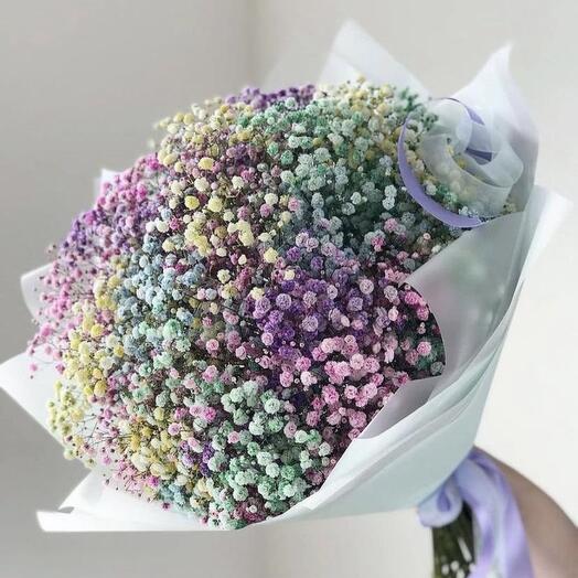 Букет из гипсофил 21 шт