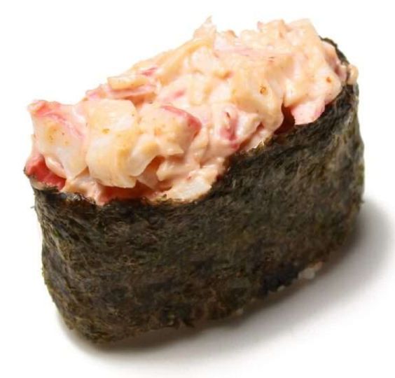 Гункан острый с крабом