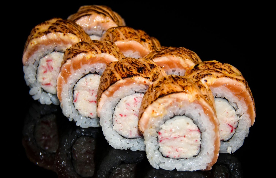 Опаленный ролл Флорида