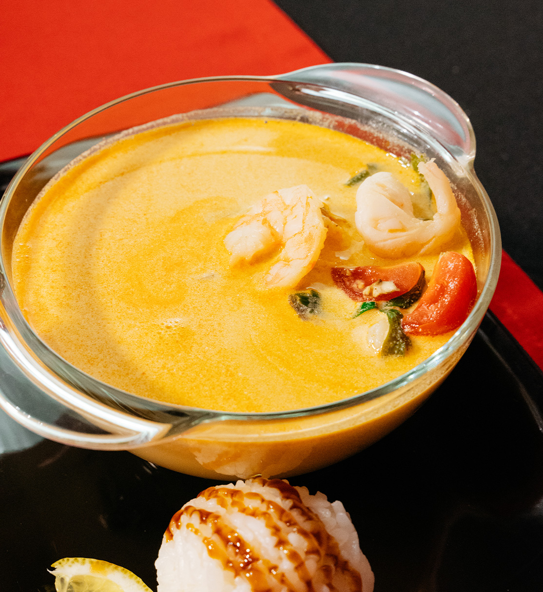 Том Ям с креветками