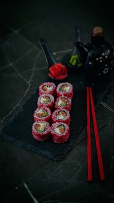 Калифорния с лососем