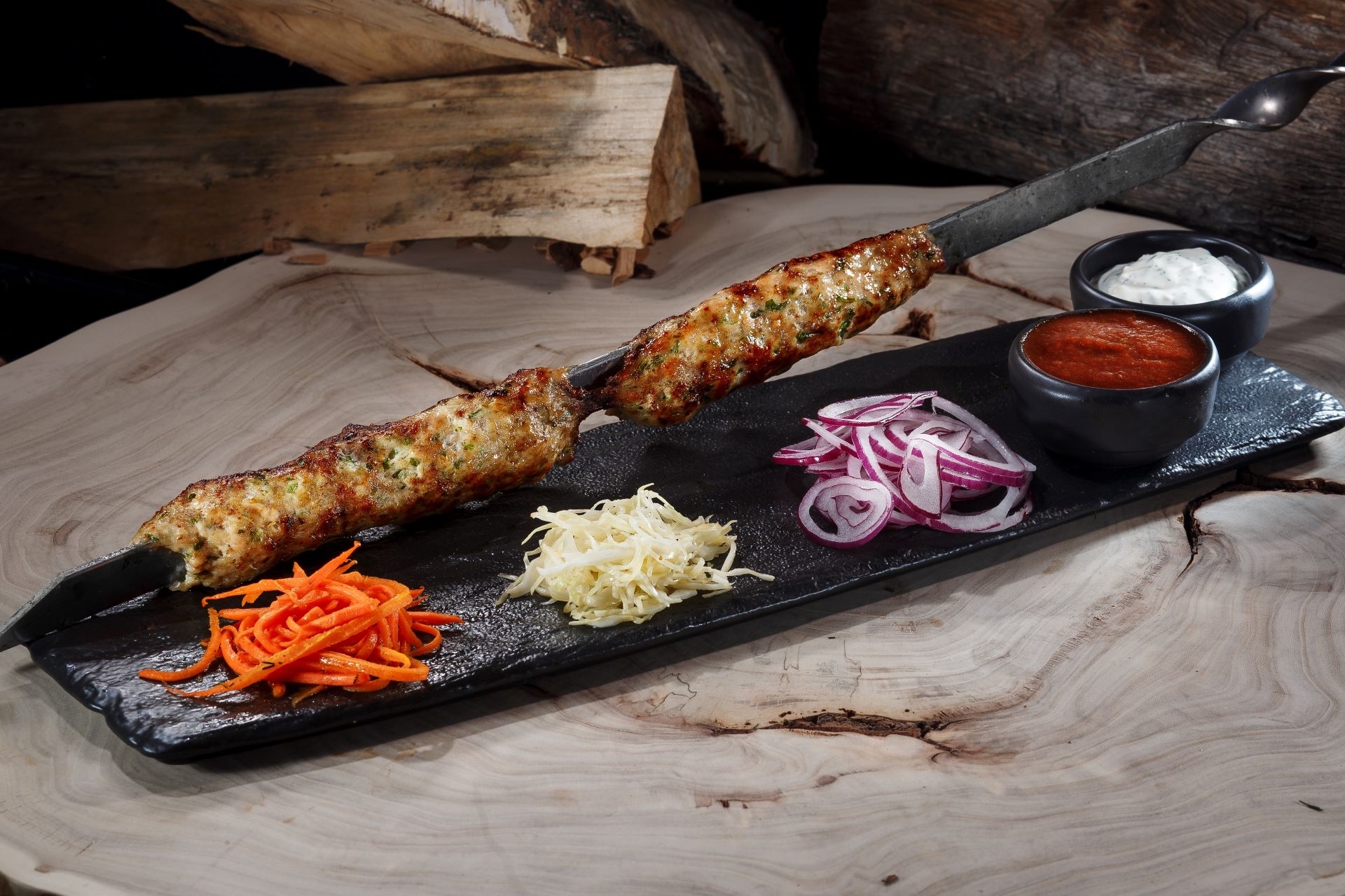 Люля-кебаб из индейки