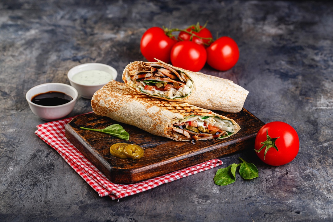шаурма с шашлыком