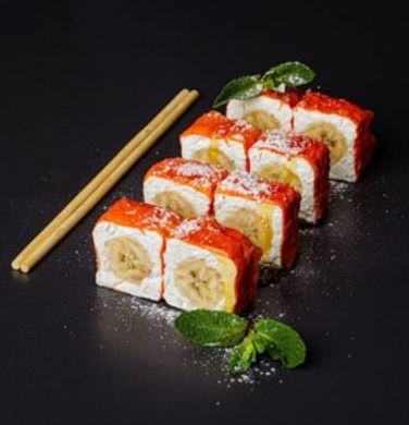 Сладкий ролл Банана