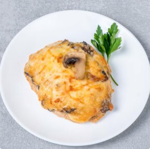Свинина запеченная с грибами