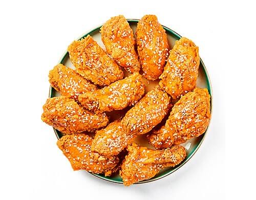 Крылья Медовые средняя порция с морковью