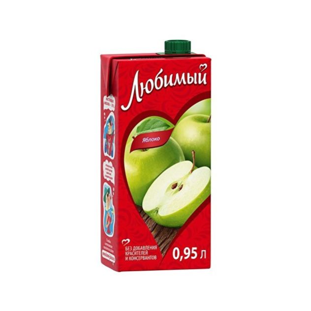 Сок Любимый Яблоко