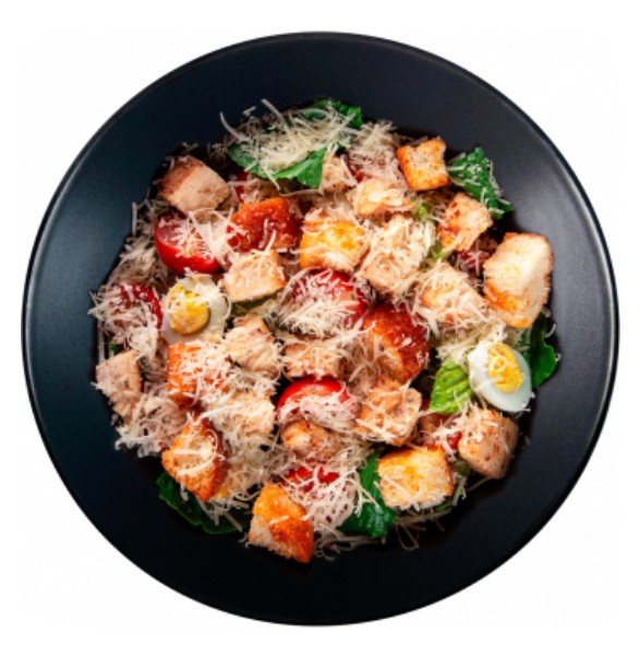 Цезарь с курицей