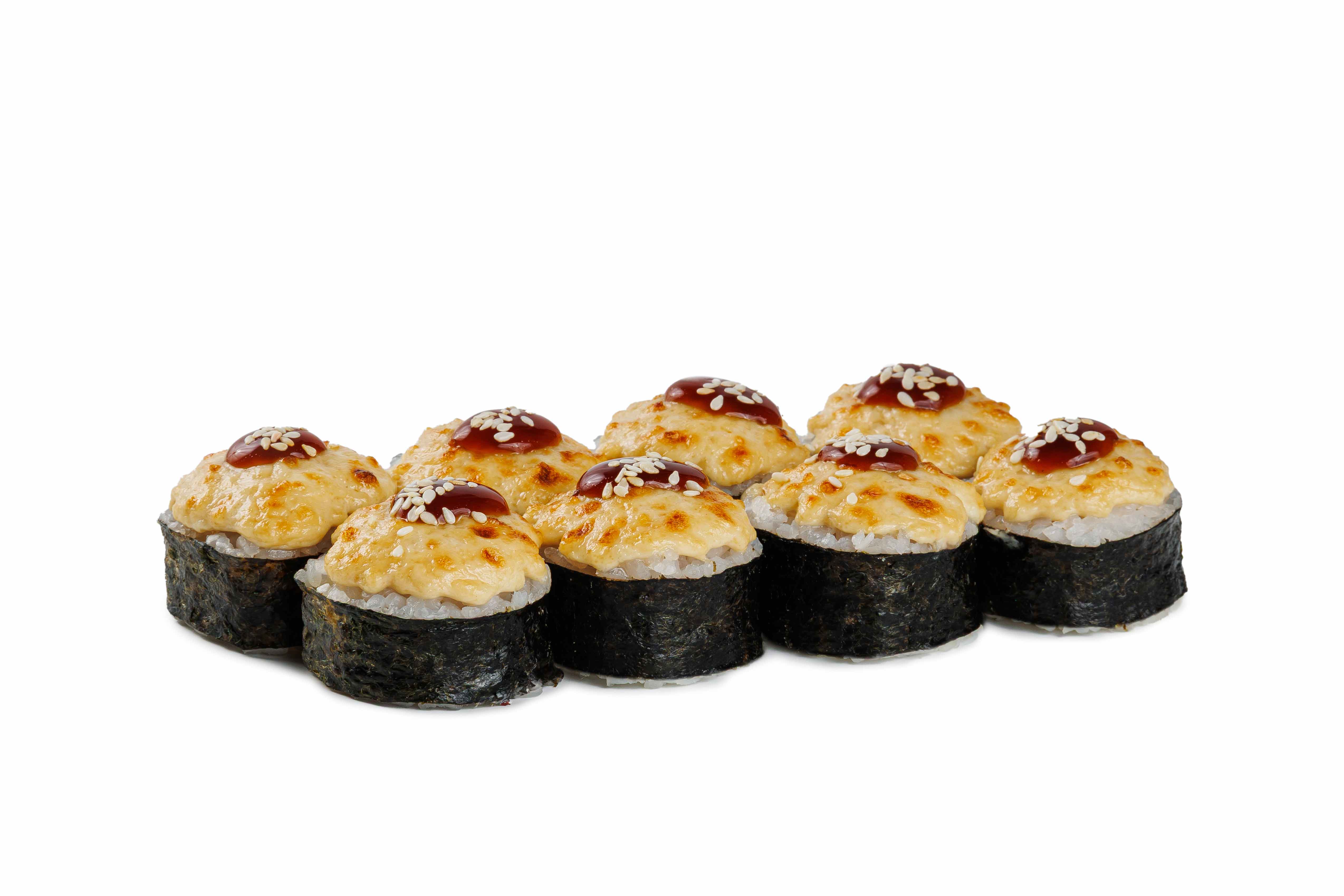 Запеченный с курицей