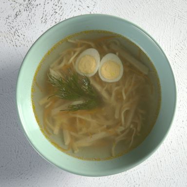Куриная лапша