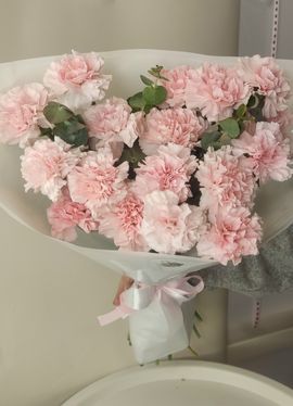 Букет из 17 гвоздик