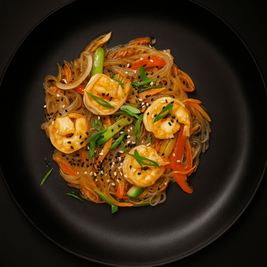 Фунчоза с морепродуктами