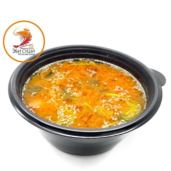 Мисо суп с лососем